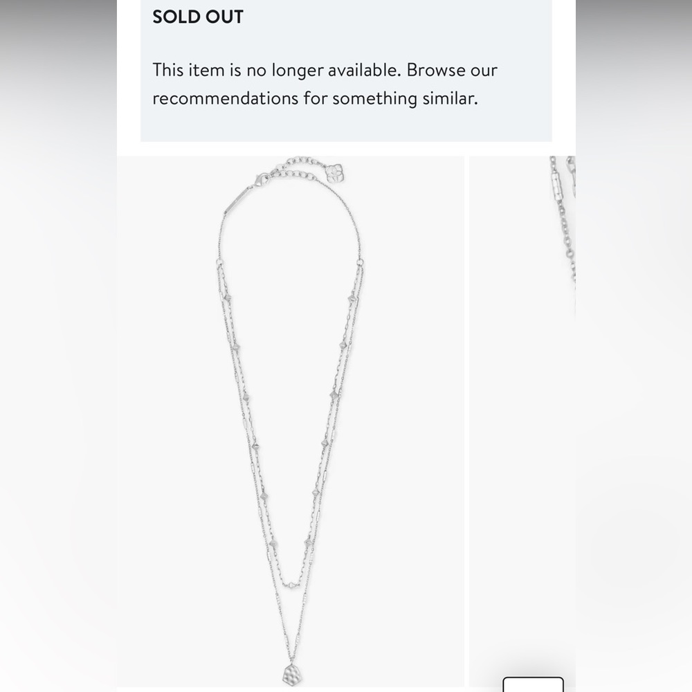 Kendra Scott Clove Multistrand Necklace